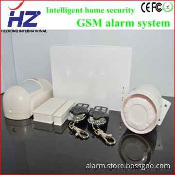outdoor strobe siren with gsm home burglar security alarm system